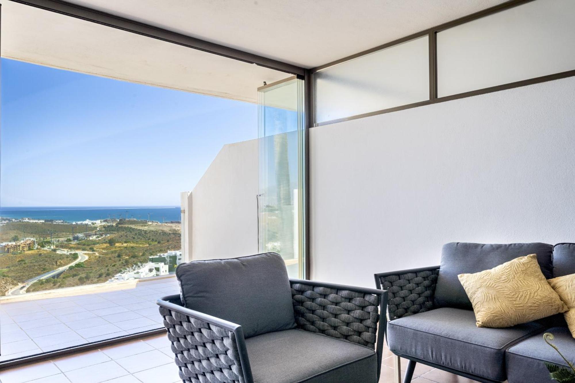 Modern 2 Bed 2 Bath La Cala Hills Apt-Sea Views - 104 밀야스코스타 외부 사진